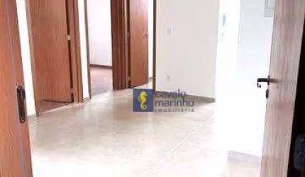 Apartamento com 2 dormitórios para alugar, 43 m² por R$ 1.231,70/mês - Terras de Santa Martha - Bonfim Paulista - Ribeirão Preto/SP