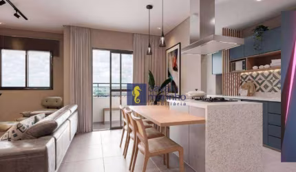 Apartamento com 2 dormitórios à venda, 48 m² por R$ 301.000,00 - Jardim Olhos D'Água - Ribeirão Preto/SP