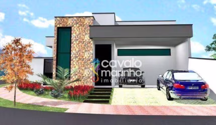 Casa com 3 dormitórios à venda, 184 m² por R$ 1.420.000,00 - Condomínio San Marco - Ribeirão Preto/SP