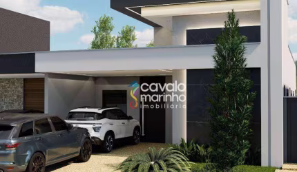 Casa com 3 dormitórios à venda, 143 m² por R$ 1.250.000,00 - Condomínio San Marco - Ribeirão Preto/SP