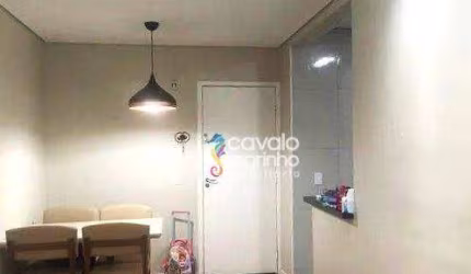 Apartamento com 2 dormitórios à venda, 54 m² por R$ 290.000,00 - Reserva Sul Condomínio Resort - Ribeirão Preto/SP