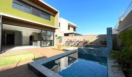 Casa com 3 dormitórios à venda, 269 m² por R$ 2.295.000 - Residencial Alto do Castelo - Ribeirão Preto/SP
