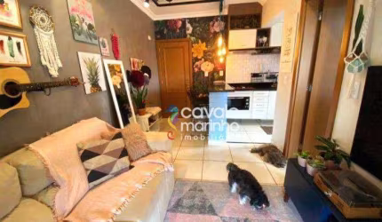 Apartamento com 1 dormitório para alugar, 38 m² por R$ 2.838/mês - Jardim Palma Travassos - Ribeirão Preto/SP
