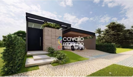 Casa com 3 dormitórios à venda, 161 m² por R$ 1.200.000 - Recreio Anhangüera - Ribeirão Preto/SP