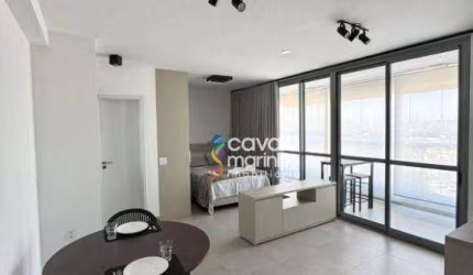 Apartamento com 1 dormitório para alugar, 51 m² por R$ 4.060/mês - Alto da Boa Vista - Ribeirão Preto/SP