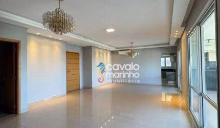 Apartamento com 3 dormitórios para alugar, 172 m² por R$ 7.405,61/mês - Nova Aliança - Ribeirão Preto/SP