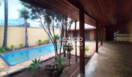 Casa com 3 dormitórios para alugar, 269 m² por R$ 5.277,38/mês - Jardim Irajá - Ribeirão Preto/SP