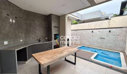Casa com 3 dormitórios para alugar, 122 m² por R$ 7.710,44/mês - Condomínio Buona Vita - Ribeirão Preto/SP