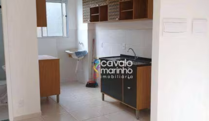 Apartamento com 2 dormitórios para alugar, 48 m² por R$ 1.736,98/mês - Bonfim Paulista - Jardim Emília - Ribeirão Preto/SP