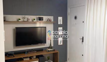 Apartamento com 2 dormitórios à venda, 42 m² por R$ 195.000,00 - Bonfim Paulista - Jardim Santa Cecília - Ribeirão Preto/SP