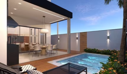 Casa com 3 dormitórios à venda, 203 m² por R$ 1.970.000,00 - Condomínio Quinta dos Ventos  - Ribeirão Preto/SP
