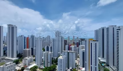 3 Quartos Vista Mar em Boa Viagem - Localizado na Quadra da Queiroz Galvão