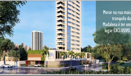 4 SUÍTES, 01 POR ANDAR MADALENA 153 M2