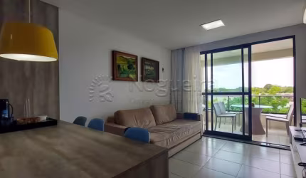 Flat Beira-mar pronto em Carneiros