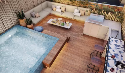 Rooftoop Beira Mar no Cais Eco Residência - Excelente Oportunidade