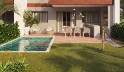 Apartamento Beira Mar na Praia dos Carneiros - Térreo 2 Quartos