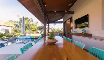 Bangalô 4 Suítes no Oka Residence | Segunda Linha do Mar