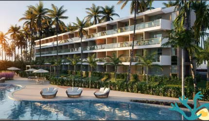 Apartamento com 1 quarto na Praia dos Carneiros
