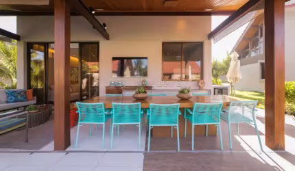Bangalô 4 Suítes no Oka Beach Residence