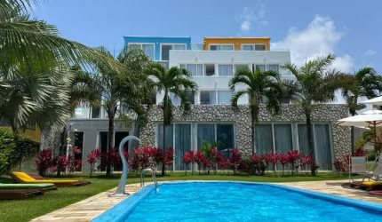 Apartamento Beira Mar de Carneiros com 2 quartos