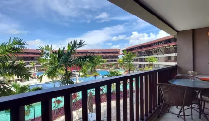Excelente apartamento no condomínio Oka Beach Residence em Porto de Galinhas!