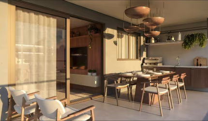 Excelente Apartamento com 3 Quartos em Condomínio Beira Mar na Praia dos Carneiros