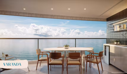 Apartamento 3 Quartos Beira Mar de Piedade | Alto Padrão Exata Engenharia