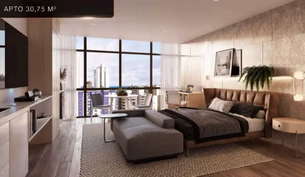 Apartamento 1 Quarto Excelente Localização de Boa Viagem | Alto Padrão Gabriel Bacelar