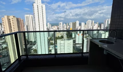 Apartamento 3 Quartos em Boa Viagem | Varanda Gourmet | Recém Entregue