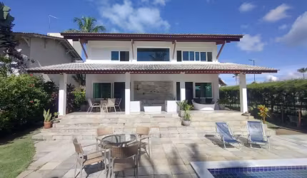 PRIVÊ BAÍA DO CUPE - CONDOMÍNIO BEIRA MAR - CASA 4 SUÍTES - MURO ALTO