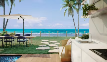 Apartamento - 2 Quartos - Frente Mar - Nomar Carneiros Ecoliving - Piscina Privativa