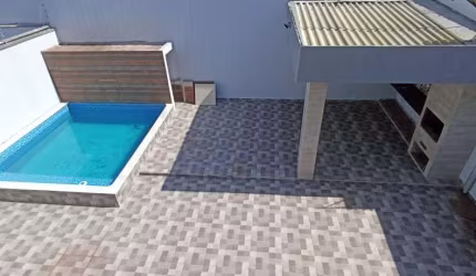 Casa para Venda em Itanhaém, Cibratel I, 4 dormitórios, 4 suítes, 5 banheiros, 3 vagas
