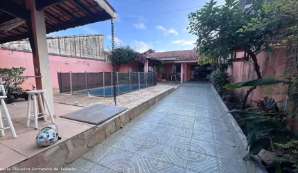 Casa para Locação em Itanhaém, Belas Artes, 3 dormitórios, 1 suíte, 2 banheiros, 3 vagas