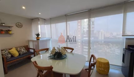 Apartamento com 1 dormitório à venda, 52 m²  - Anália Franco