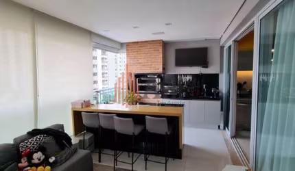 Apartamento Alto Padrão 171m² a venda no Tatuapé com 3 Quartos.