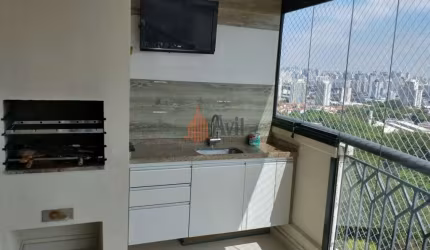 Apartamento à Venda na Mooca com 121m² com 3 Quartos, 2 Suítes