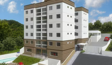 Apartamento à venda, 2 quartos, 1 suíte, 2 vagas, Rau - Jaraguá do Sul/SC