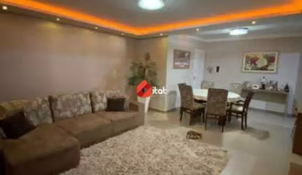 Apartamento semi mobiliado, com 1 suite + 2 dormitórios e demais dependências, próximo ao centro da cidade.