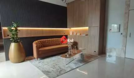 Apartamento semi mobiliado no centro, com 1 quarto.