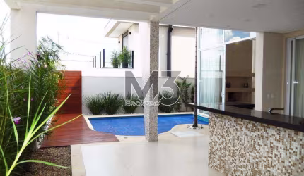 Sobrado à venda em Campinas, Loteamento Parque dos Alecrins, com 4 suítes, com 339 m²