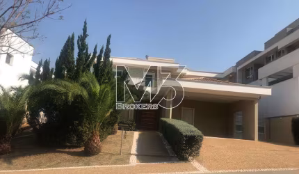 Casa à venda em Campinas, Loteamento Mont Blanc Residence, com 4 suítes, com 437 m², Mont Blanc