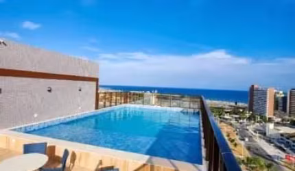 LINDO APARTAMENTO VISTA MAR MOBILIADO TOP