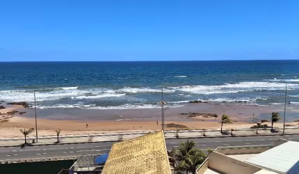 LINDO APARTAMENTO VISTA MAR MOBILIADO