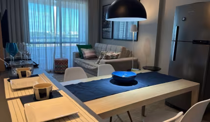 LINDO APARTAMENTO MOBILIADO P/ MORAR