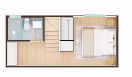 Kitnet / Stúdio à venda na Avenida Olavo Bilac, 230, Km 18, Osasco, 34 m2 por R$ 312.942