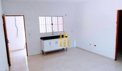 Apartamento com 1 dormitório para alugar, 50 m² por R$ 1.200/mês - Vila Ayrosa - São Paulo/SP