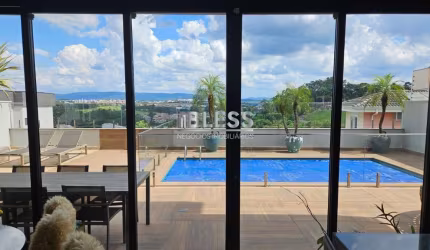 CASA DE ALTO PADRÃO À VENDA NO CONDOMÍNIO IBI ARAM I (ITUPEVA)! - 4 SUÍTES - PISCINA - CC00248