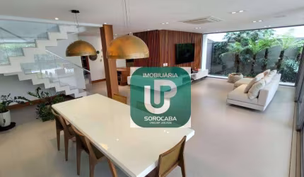 Sobrado com 4 dormitórios à venda, 427 m² por R$ 3.900.000,00 - Alphaville Nova Esplanada I - Votorantim/SP