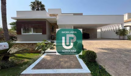 Sobrado com 4 dormitórios à venda, 600 m² por R$ 4.900.000,00 - Parque Reserva Fazenda Imperial - Sorocaba/SP