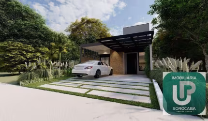 Casa com 3 dormitórios à venda, 175 m² por R$ 694.900 - Caguaçu - Sorocaba/SP
